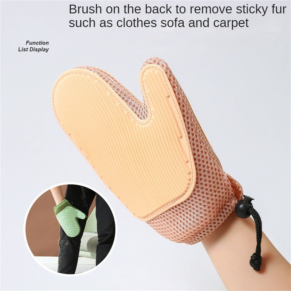 Pet, Groom, and Bond—All with One Glove!