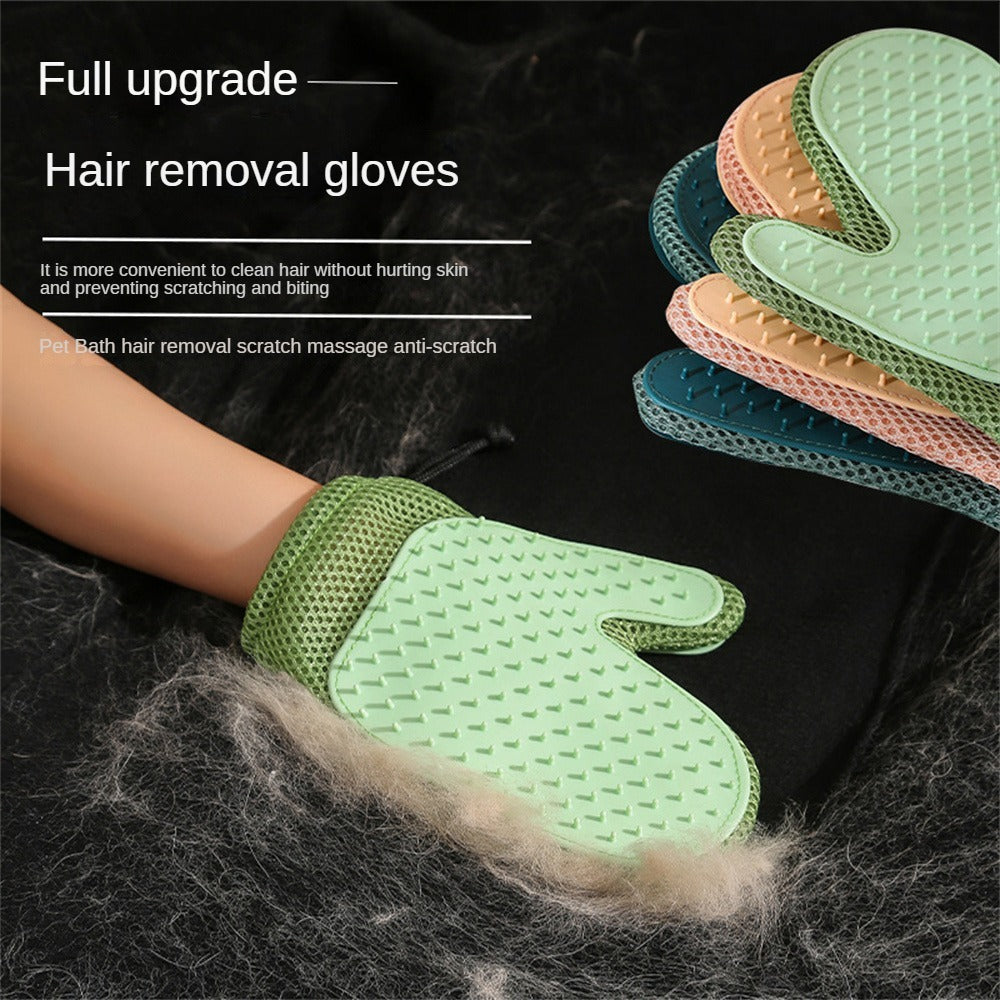Pet, Groom, and Bond—All with One Glove!